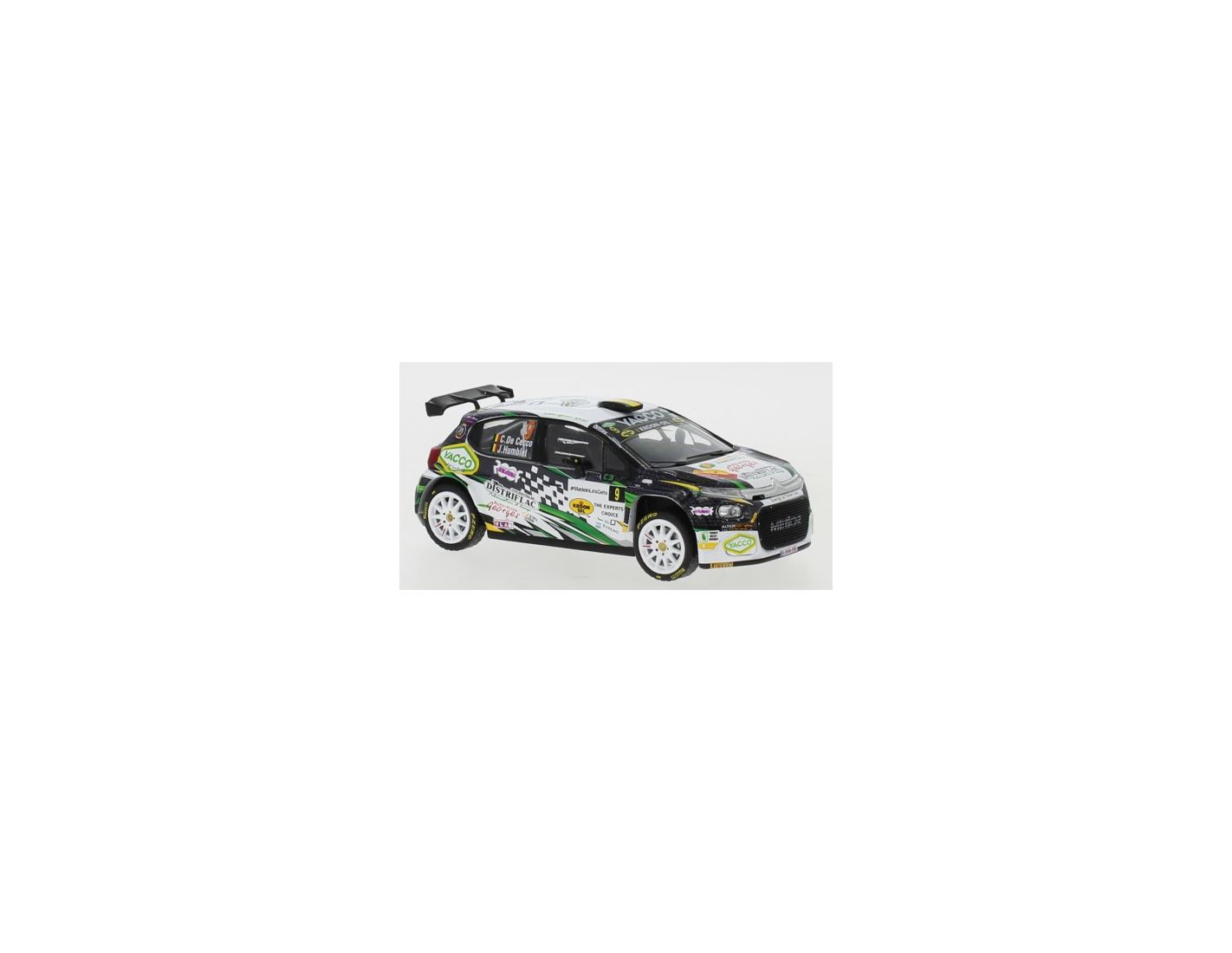 1/43 CITROEN C3 Rally2 N°9 Rallye Condroz 2021