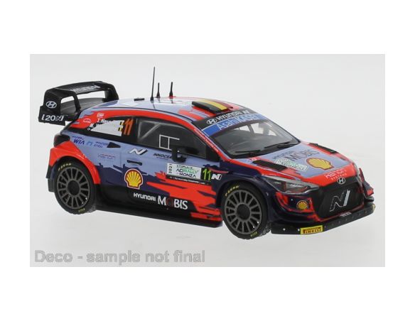 IXO MODEL RAM825 HYUNDAI i20 COUPE WRC N.11 RALLY MONZA 2021 NEUVILLE/WYDAEGHE 1:43 Modellino