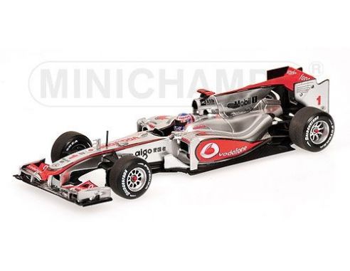 MINICHAMPS 530104301 McLAREN MERCEDES MP 4/25 J. BUTTON 2010 Modellino