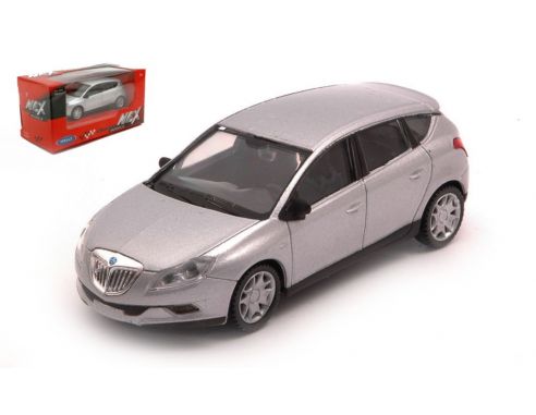 WELLY WE39556B LANCIA DELTA 2008 SILVER 1:43 Modellino