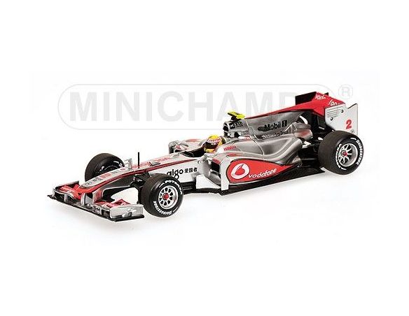 MINICHAMPS 530104302 McLAREN MERCEDES MP 4/25 L. HAMILTON 2010 Modellino