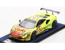 LOOKSMART LS18LM029 FERRARI 488 GTE EVO N.57 24H LE MANS 2021 KIMURA/AANDREWS/JENSEN 1:18 Modellino