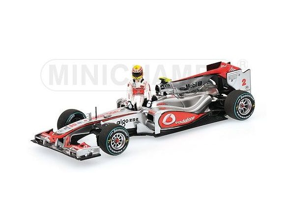 MINICHAMPS 530104322 McLAREN MERCEDES MP4/25 L. HAMILTON WINNER GP CANADA 2010 Modellino