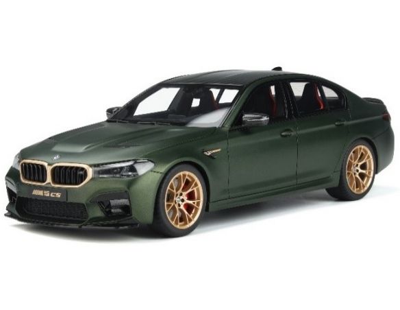 GT SPIRIT GT372 BMW M5 CS (F90) FROZEN DEEP MET.GREEN 1:18 Modellino