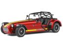SOLIDO SL1801804 CATHERAM SEVEN 275 2014 ACADEMY METALLIC RED & YELLOW 1:18 Modellino