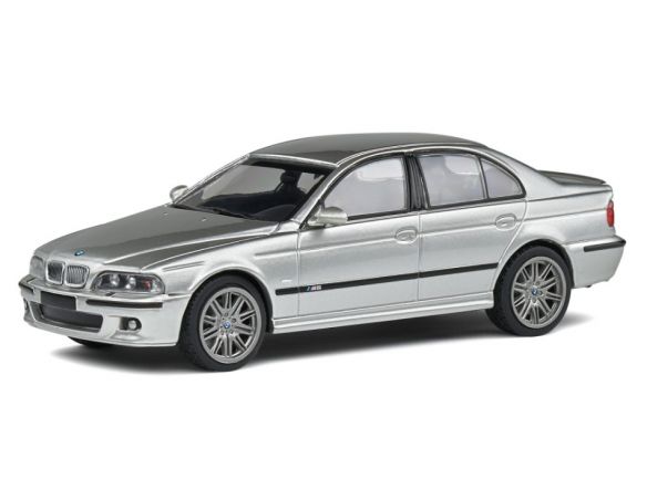 SOLIDO SL4310502 BMW M5 E39 SILVER 1:43 Modellino