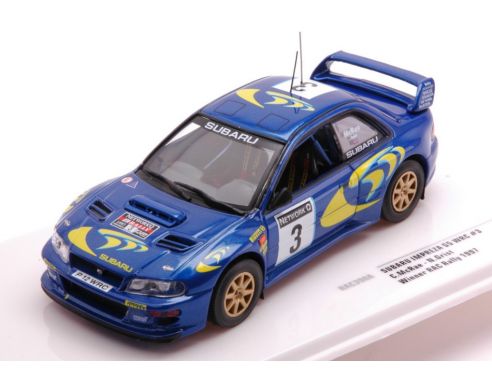 IXO MODEL RAC390A SUBARU IMPREZA S5 WRC N.3 RAC RALLY 1997 25th ANN.MCRAE/GRIST 1:43 Modellino