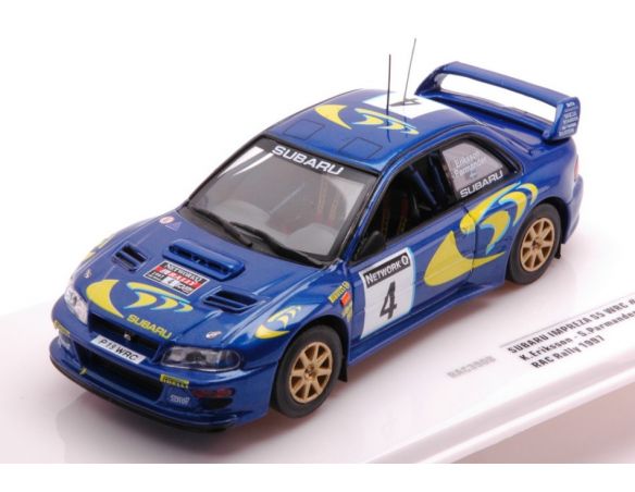 IXO MODEL RAC390B SUBARU IMPREZA S5 WRC N.4 RAC RALLY 1997 25th ANN.ERIKKSON/PARMANDER1:43 Modellino