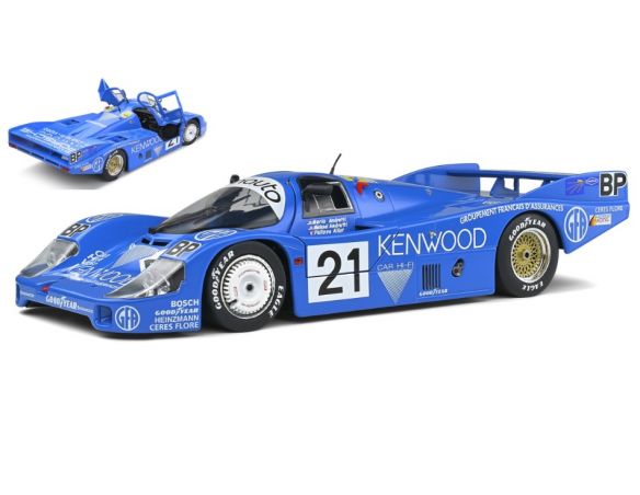 SOLIDO SL1805504 PORSCHE 956 LH N.21 LM 1983 ANDRETTI-ANDRETTI-ALLIOT 1:18 Modellino