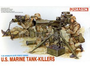 DRAGON D3012 US MARINE TANK KILLERS KIT 1:35 Modellino