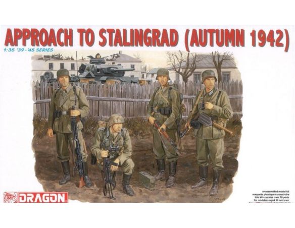 DRAGON D6122 APPROACH TO STALINGRAD KIT 1:35 Modellino