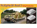 DRAGON D7409 PZ.KPFW.IV AUSF.J EARLY PRODUCTION KIT 1:72 Modellino