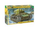 ZVEZDA Z3624 KV1 MOD.1940 SOVIET HEAVY TANK KIT 1:35 Modellino