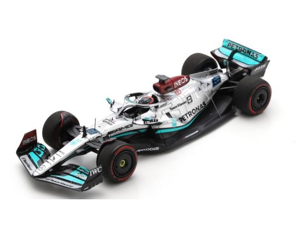 SPARK MODEL S8516 MERCEDES F1 GEORGE RUSSEL 2022 N.63 4th BAHRAIN GP 1:43 Modellino