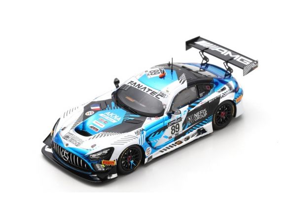 SPARK MODEL SB438 MERCEDES GT3 N.89 10th 24 H SPA 2021 AUER-FRAGA-BOGUSLAVSKIY 1:43 Modellino