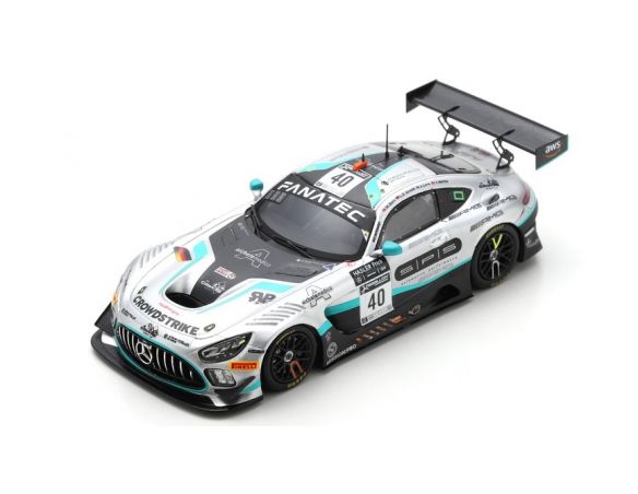 SPARK MODEL SB446 MERCEDES GT3 N.40 24 H SPA 2021 BORN-LOVE-METTLER-ARNOLD 1:43 Modellino