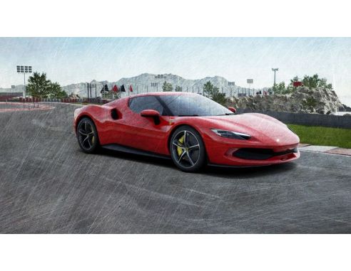 LOOKSMART LS533E FERRARI 296 GTB ROSSO CORSA 1:43 Modellino