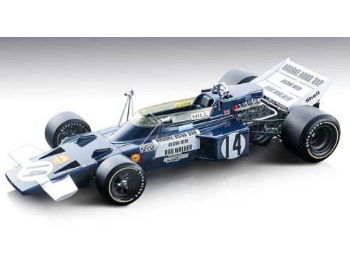 TECNOMODEL TMD18257E LOTUS 72 N.14 MEXICAN GP 1970 G.HILL 1:18 Modellino