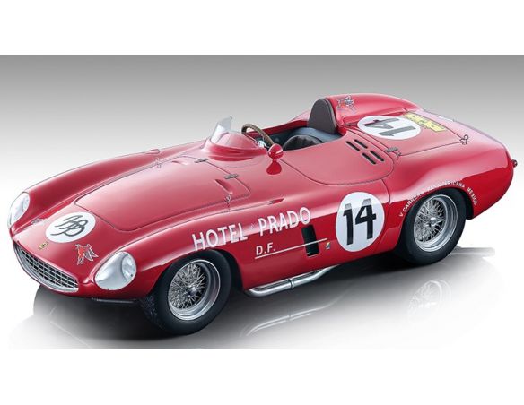TECNOMODEL TMD1846G FERRARI 750 MONZA N.14 CARRERA PANAMERICANA 1954 BRACCO/LIVOCCHI 1:18 Modellino