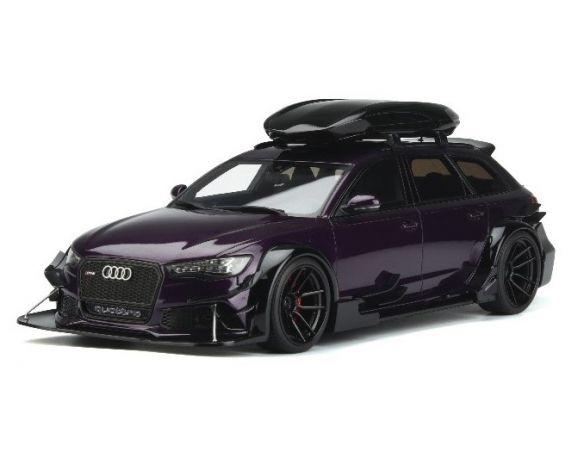GT SPIRIT GT864 AUDI RS6 AVANT (C7) BODY KIT DARK VIOLET 1:18 Modellino