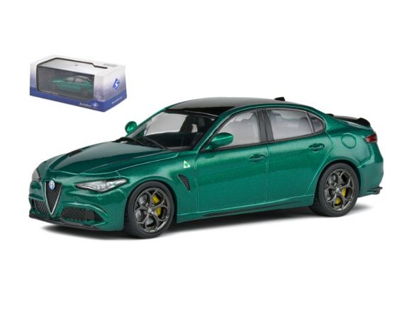 SOLIDO SL4313101 ALFA ROMEO GIULIA GTA M QUADRIFOGLIO 2021 GREEN 1:43 Modellino