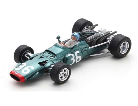 SPARK MODEL S5701 BRM P126 PIERS COURAGE 1968 N.36 6th FRENCH GP 1:43 Modellino