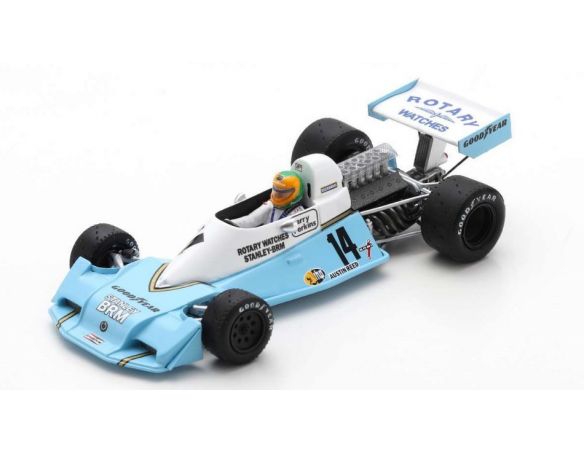 SPARK MODEL S5709 BRM P201B LARRY PERKINS 1977 N.14 SOUTH AFRICAN GP 1:43 Modellino