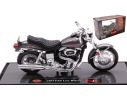 MAISTO MI18866G HARLEY DAVIDSON FXS LOW RIDER 1977 SILVERGUN 1:18 Modellino