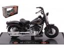 MAISTO MI18867Z HARLEY DAVIDSON FLSTSB CROSS BONES 2008 BLACK 1:18 Modellino