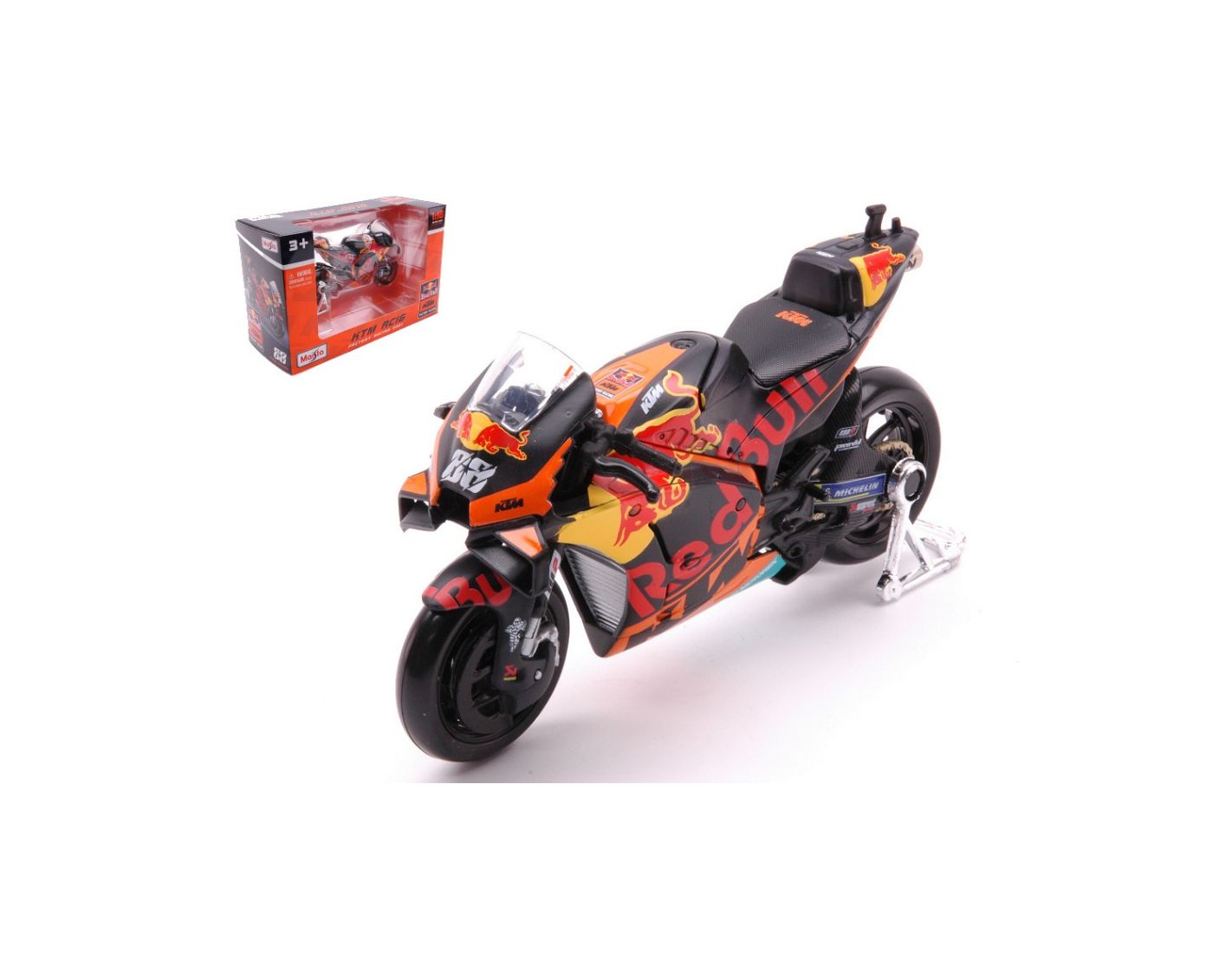 Miniature moto Maisto KTM RC16 - MOTO GP 2023 chez 1001hobbies (Réf.)