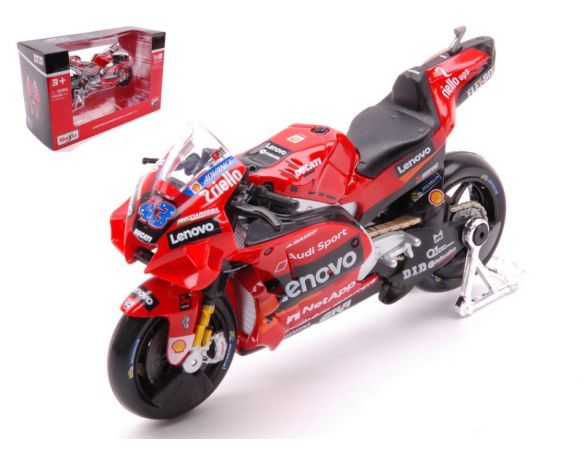 MAISTO MI36374M DUCATI DESMOSEDICI MOTOGP 2021 N.43 JACK MILLER 1:18 Modellino