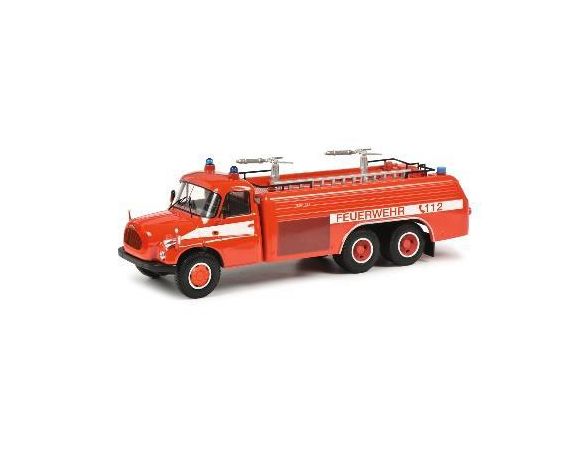 SCHUCO SH2849 TATRA T138 FIRE ENGINE DDR 1:43 Modellino