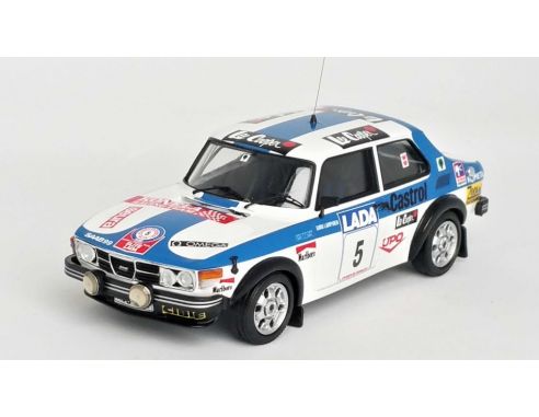 TROFEU TFDSN41 SAAB 99 1000 LAKES RALLY 1977 LAMPINEN/MARKKANEN  1:43 Modellino