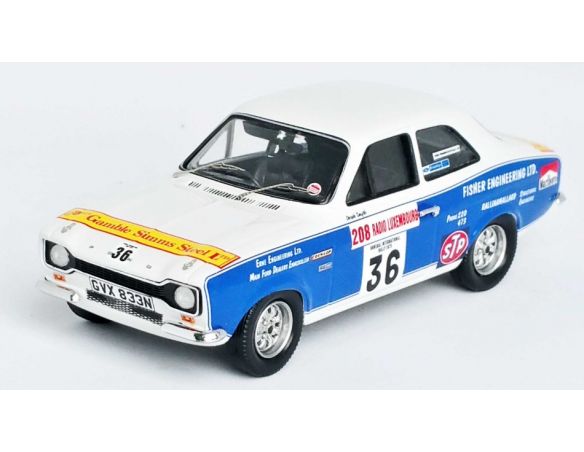 TROFEU TFRRIR13 FORD ESCORT MK1 1st DONEGAL INTERN.RALLY 1975 FISHER/SMITH 1:43 Modellino