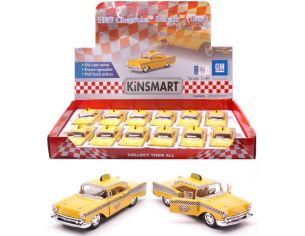 KINSMART KT761 CHEVROLET BEL AIR 1957 TAXI cm 12 1:40 Modellino