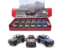 KINSMART KT89075 JEEP WRANGLER OPEN CAMOUFLAGE cm 12 1:34 Modellino