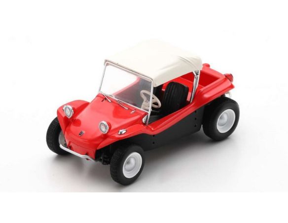 SPARK MODEL S0847 MEYERS MANX BUGGY 1964 RED 1:43 Modellino