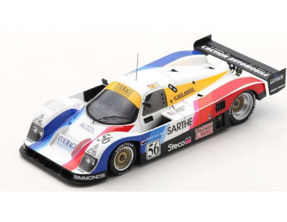 SPARK MODEL S3542 COUGAR C28 N.56 LM 1992 D.MORIN-T.SALDANA-J-F.YVON 1:43 Modellino