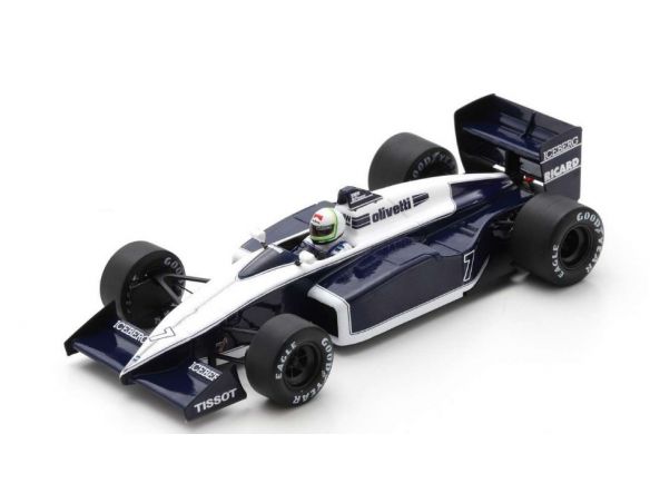 SPARK MODEL S7108 BRABHAM BT56 STEFANO MODENA 1987 N.7 AUSTRALIAN GP 1:43 Modellino