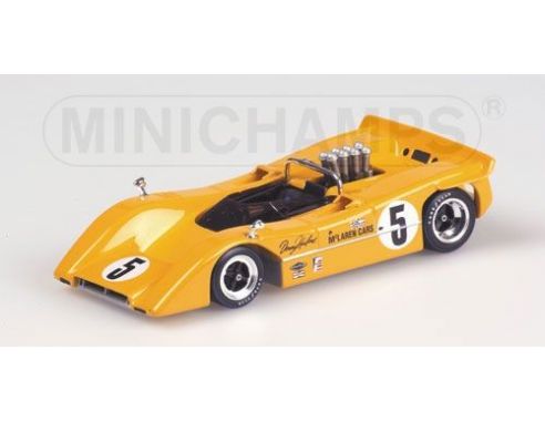 MINICHAMPS 530684305 McLAREN M8A D. HULME CAN-AM 1968 Modellino