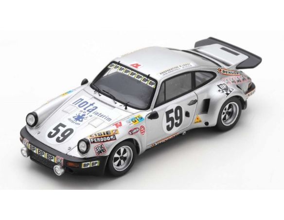 SPARK MODEL S7511 PORSCHE 911 CARRERA RSR N.59 LM 1974 P.MAUROY-A-C.VERNEY-M.RENIER 1:43 Modellino