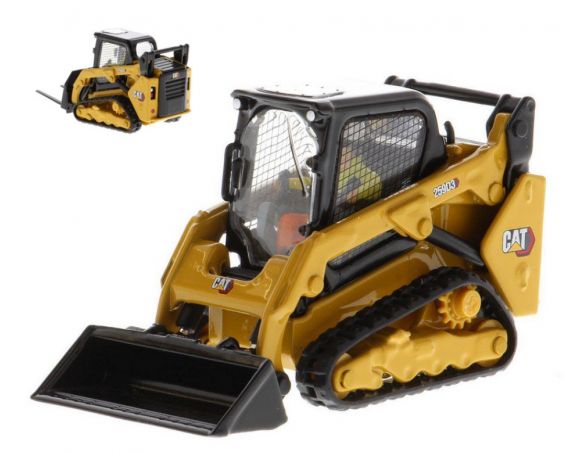 DIECAST MASTER DM85677 CAT 259D3 MULTI TERRAIN LOADER 1:50 Modellino