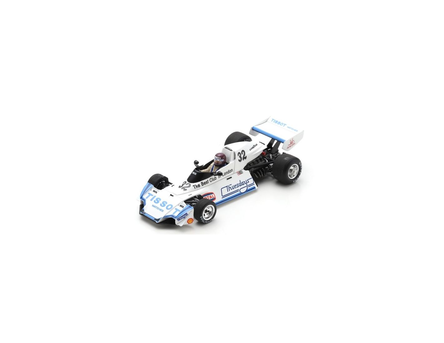 Brabham BT44B 33 F1 Practice Espagne 1976 Emilio De Villota Spark S7102