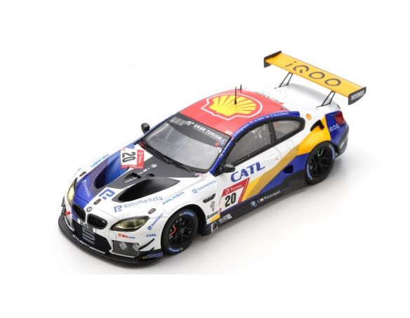 SPARK MODEL SG755 BMW M6 GT3 N.20 6th 24 H NURBURGING 2021 KROHN-KLINGMANN-SIMS-DUSSELDORP Modellino