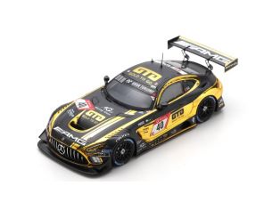 SPARK MODEL SG759 MERCEDES GT3 N.40 10th 24 H NURBURGRING 2021 HEYER-JAGER-Y.BAUMANN-D.BAU Modellino