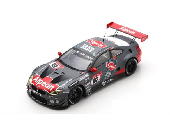 SPARK MODEL SG760 BMW M6 GT3 N.102 24 H NURBURGRING 2021 MULLER-TROGEN-VON BOHLEN-GIERMAZI Modellino