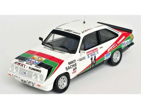 TROFEU TFRRDE39 FORD ESCORT MK2 RS 2000 RALLY HANSRUCK 1984 WERNER/FELTZ 1:43 Modellino