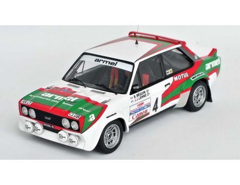 TROFEU TFRRIT11 FIAT 131 ABARTH RALLY ISOLA D'ELBA 1981 BEGUIN/LENNE 1:43 Modellino