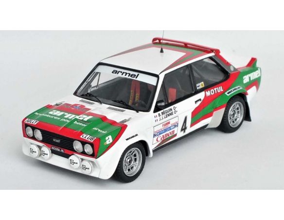 TROFEU TFRRIT11 FIAT 131 ABARTH RALLY ISOLA D'ELBA 1981 BEGUIN/LENNE 1:43 Modellino