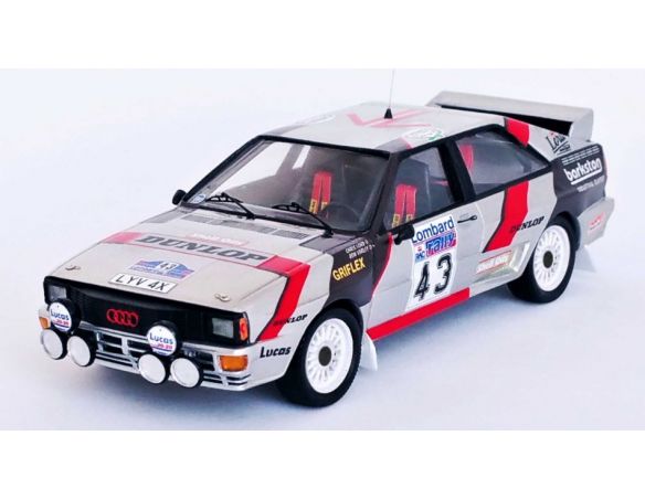 TROFEU TFRRUK79 AUDI QUATTRO RAC RALLY 1985 LORD/VARLEY 1:43 Modellino